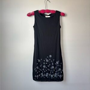 90s Beaded Mesh Dress